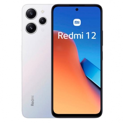 Celular Xiaomi Redmi 12 128GB / 4GB Ram / Dual Sim / Tela 6.79" / Cameras 50MP+8MP+2MP e 8MP - Prata