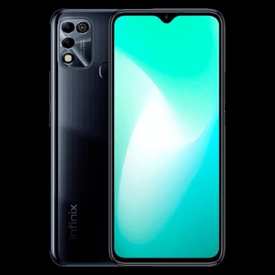 Celular Infinix Hot 11 Play X688B 128GB / 4GB Ram / Dual Sim / Tela 6.82"/ Cameras 13MP e 8MP - Polar Black (Anatel)