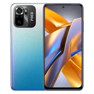Celular Xiaomi Poco M5S 256GB / 8GB Ram / Dual Sim / Tela 6.43" / Cameras 64MP+8MP+2MP+2MP e 13MP - Azul (Global)