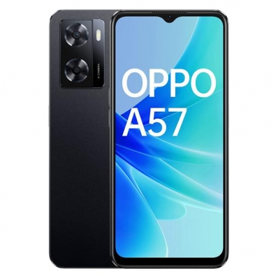Celular Oppo A57 128GB / 4GB Ram / Dual Sim / Tela 6.56" / Cameras 13MP+2MP e 8MP - Preto