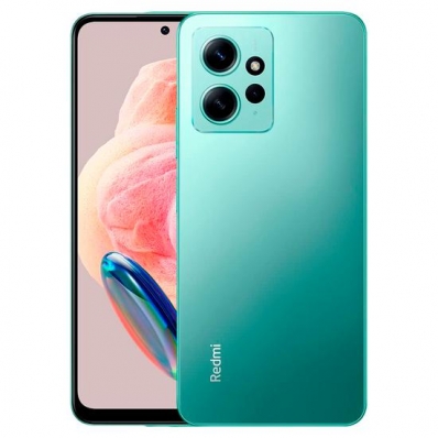 Celular Xiaomi Redmi Note 12 4G / 128GB / 8GB Ram / Dual Sim / Tela 6.67" / Cameras 48MP+8MP+2MP e 13MP - Mint Green (Global)