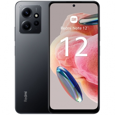 Celular Xiaomi Redmi Note 12 Dual 128 GB - Onyx Gray