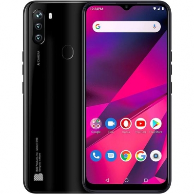 Celular Blu G90 G0310WW - 4/64GB - 6.5" - Dual-Sim - Preto