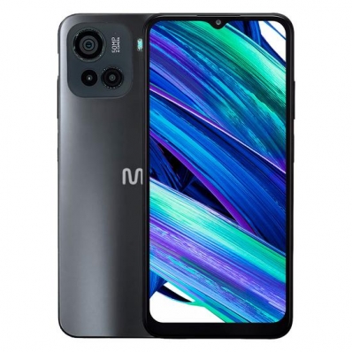 Celular Multilaser M23 Lite 128GB / 4GB Ram / Dual Sim / Tela 6.5" / Cameras 50MP + 2MP + 2 MP e 8MP - Preto (Anatel)