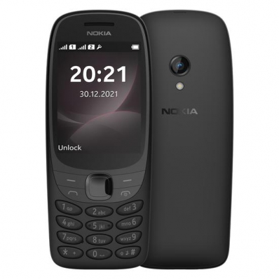 Celular Nokia 6310 4G 32GB / Dual Sim / Tela 2.8" / Camera 0.3 MP - Preto