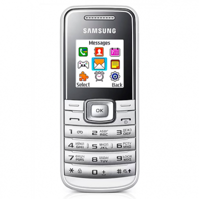 Celular Samsung GT-E1050 Branco Dual
