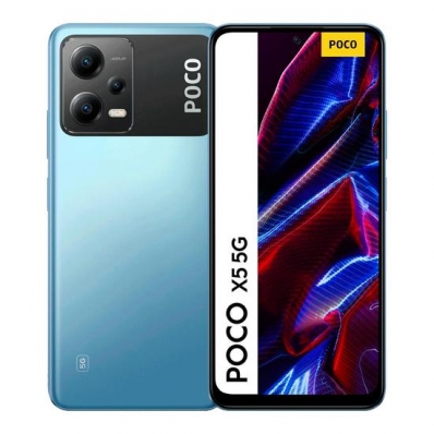 Celular Xiaomi Poco X5 5G 128GB / 6GB Ram / Dual Sim / Tela 6.6" / Cameras 48MP+8MP+2MP e 13MP - Azul (India)