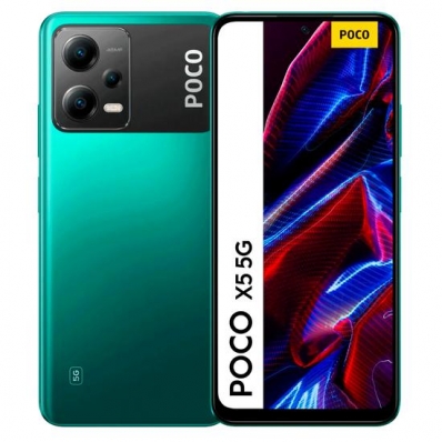 Celular Xiaomi Poco X5 5G 128GB / 6GB Ram Dual Sim / Tela 6.6" / Cameras 48MP+8MP+2MP e 13MP - Verde (Global)
