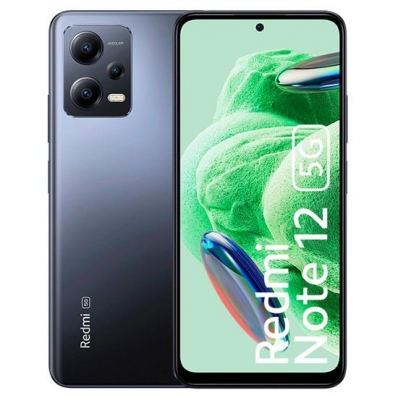 Celular Xiaomi Redmi Note 12 5G 128GB / 6GB Ram / Dual Sim / Tela 6.67" / Cameras 48MP+8MP+2MP e 13MP / India - Preto Onyx