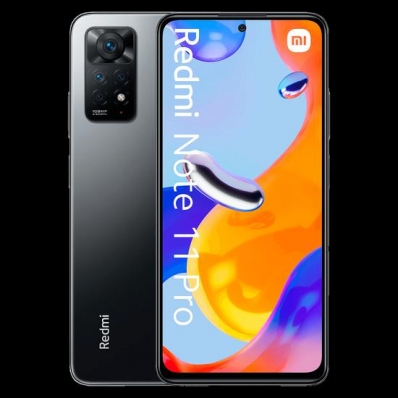 Celular Xiaomi Redmi Note 11 Pro 128GB / 6GB Ram / Dual Sim / Tela 6.67"/ Cameras 108MP+8MP+2MP+2MP e 16MP - Cinza (Global)