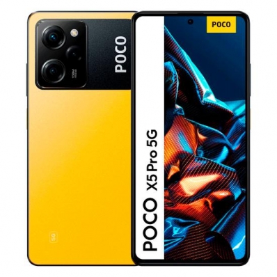 Celular Xiaomi Poco X5 Pro 5G 128GB / 6GB Ram / Dual Sim / Tela 6.67" / 4K / Camera Tripla / India - Amarelo