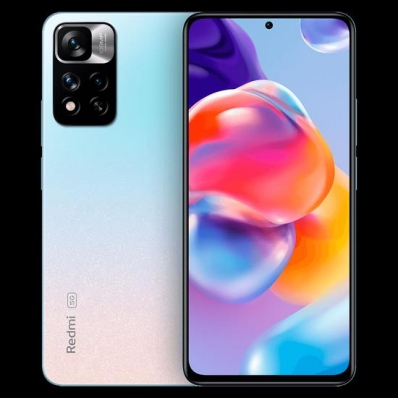 Celular Xiaomi Redmi Note 11 Pro+ 5G / 128GB / 6GB Ram / Dual Sim / Tela 6.67"/ Cameras 108MP+8MP+2MP e 16MP - Azul (Global)