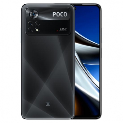 Celular Xiaomi Poco X4 Pro 5G 128GB / 6GB Ram / Dual Sim / Tela 6.67" / Video 4K / Camera 64MP + 8MP + 2MP e 16MP - Preto (India)
