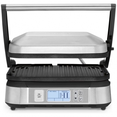 Churrasqueira Cuisinart GR-6S com Modo Sem Fumaca 110V