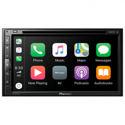 DVD para carro Pioneer AVH-Z5250 6.8" USB/BT/Spotify (com DVD)