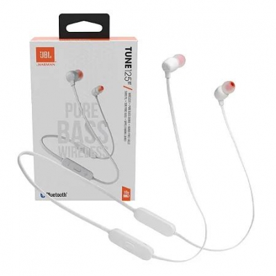 Fone BT JBL T125BT Bluetooth White