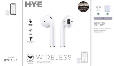 Fone de ouvido Ear Hye Air C V5.1+Edr Wireless Branco