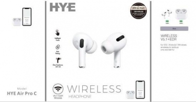 Fone de ouvido Ear Hye Air Pro C V5.1+Edr Wireless Branco