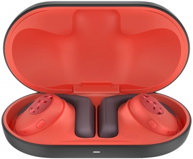 Fone de Ouvido Haylou Purfree Buds OW01 Bluetooth - Laranja (com Cancelamento de Ruido)
