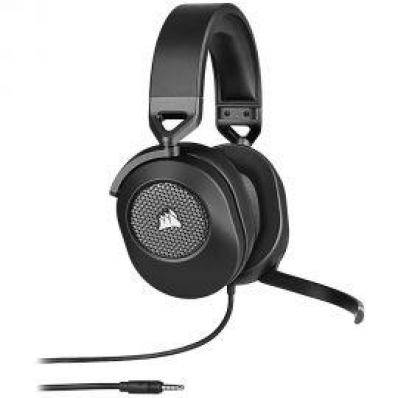 Fone Corsair HS65 3.5MM/USB CA-9011270-Na Carbon