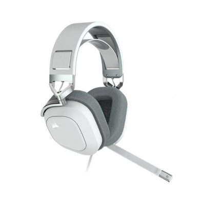 Fone Corsair HS80 RGB USB 7.1 CA-9011238-Na White