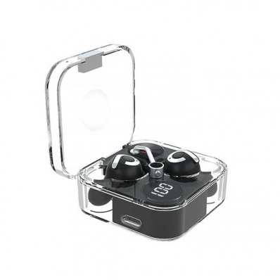 Fone de ouvido Ear Blulory Airbuds 6 Black