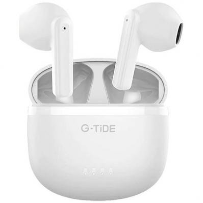 Fone de Ouvido G-Tide L1 - com Microfone - Branco