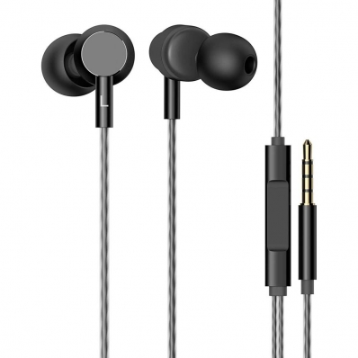 Fone de Ouvido HP DHE-7001 3.5MM - Cinza
