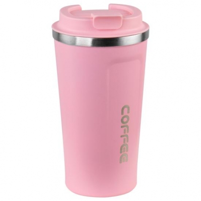 Copo Termico 20198 - 500ML - com Tampa - Rosa