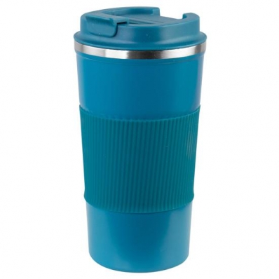 Copo Termico 20209 - 500ML - com Tampa - Azul