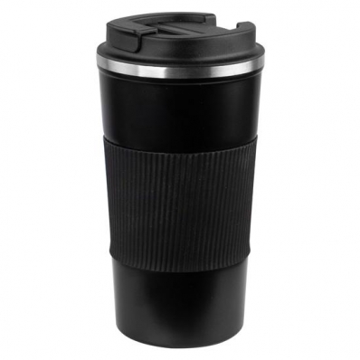 Copo Termico 20209 - 500ML - com Tampa - Preto