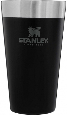 Caneca Térmica Stanley Adventure Stacking Beer Pint 10-02282-093 (473ML) Preto