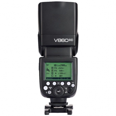 Flash Godox V860II-C para Canon - Preto
