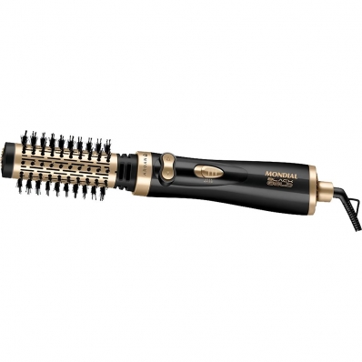Escova Secadora Mondial ER-11-Ar 110V - Preto/Dourado
