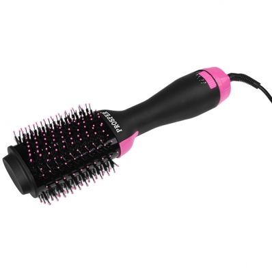 Escova Eletrica Prosper P-5900 3 Em 1 com 1.200 Watts 127V ~ 60HZ - Preta/Rosa
