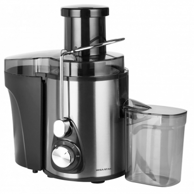 Extrator de Suco de Suco Megastar JC600 700 Watts 220V - Prata/Preto