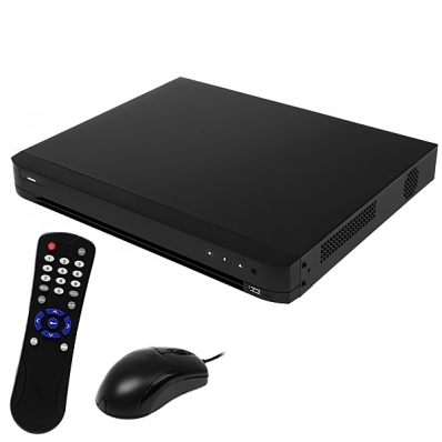 DVR Vizzion Turbo HD VZ-04UK2 de 4 Canais HDMI/USB/VGA/Ethernet Bivolt - Preto