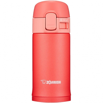 Garrafa Inox Zojirushi SM-PC20PV 220ML - Rosa Coral