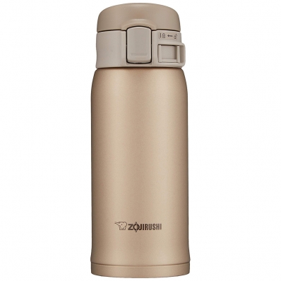 Garrafa Inox Zojirushi SM-SE36NZ 360ML - Ouro Bege