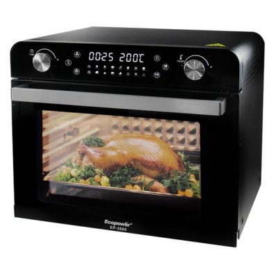 Fritadeira + Forno Eletrico Ecopower EP-3065 - 1800W - 32L - 220V - Preto