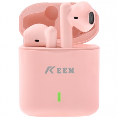 Fone de Ouvido Sem Fio Keen V77 com e Microfone - Rosa