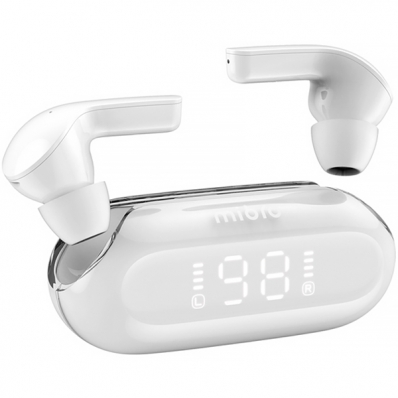 Fone de Ouvido Sem Fio Mibro Earbuds 3 XPEJ006 com Bluetooth e Microfone - Branco