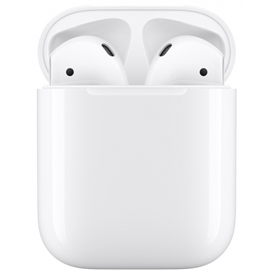 Fone de Ouvido Sem Fio Apple Airpods 2 MV7N2AM com Lightning Charging Case - Branco