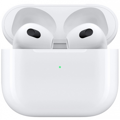 Fone de Ouvido Sem Fio Apple Airpods 3 MME73AM com Magsafe Charging Case - Branco