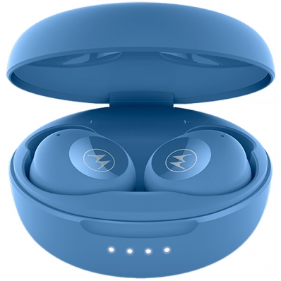 Fone de Ouvido Sem Fio Motorola Moto Buds 250 com e Microfone - Azul