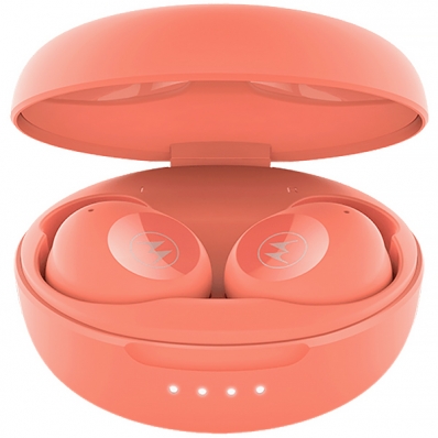 Fone de Ouvido Sem Fio Motorola Moto Buds 250 com e Microfone - Peach