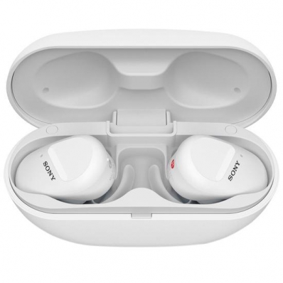 Fone de Ouvido Sony WF-SP800 - com Microfone - Branco