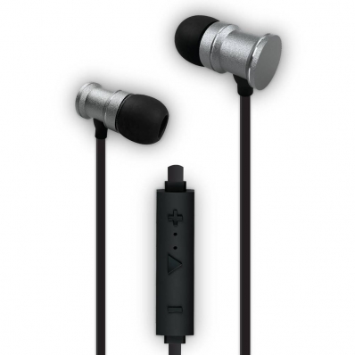 Fone de ouvido Kodak Earbuds ODEB1006-SLV c/Mic Wireless Prata