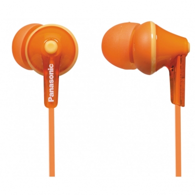 Fone de ouvido Panasonic Ergofit Sem MicroFone de ouvido RP-HJE125PPD Laranja