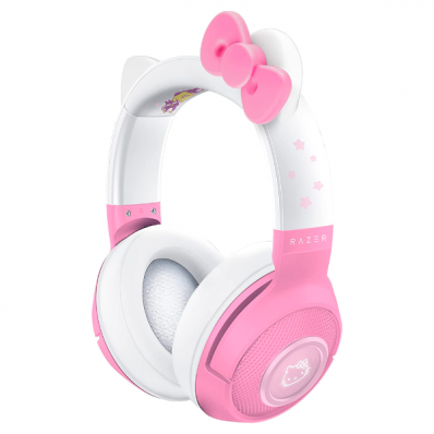 Fone de ouvido Razer Kraken BT Hello Kitty Quartz